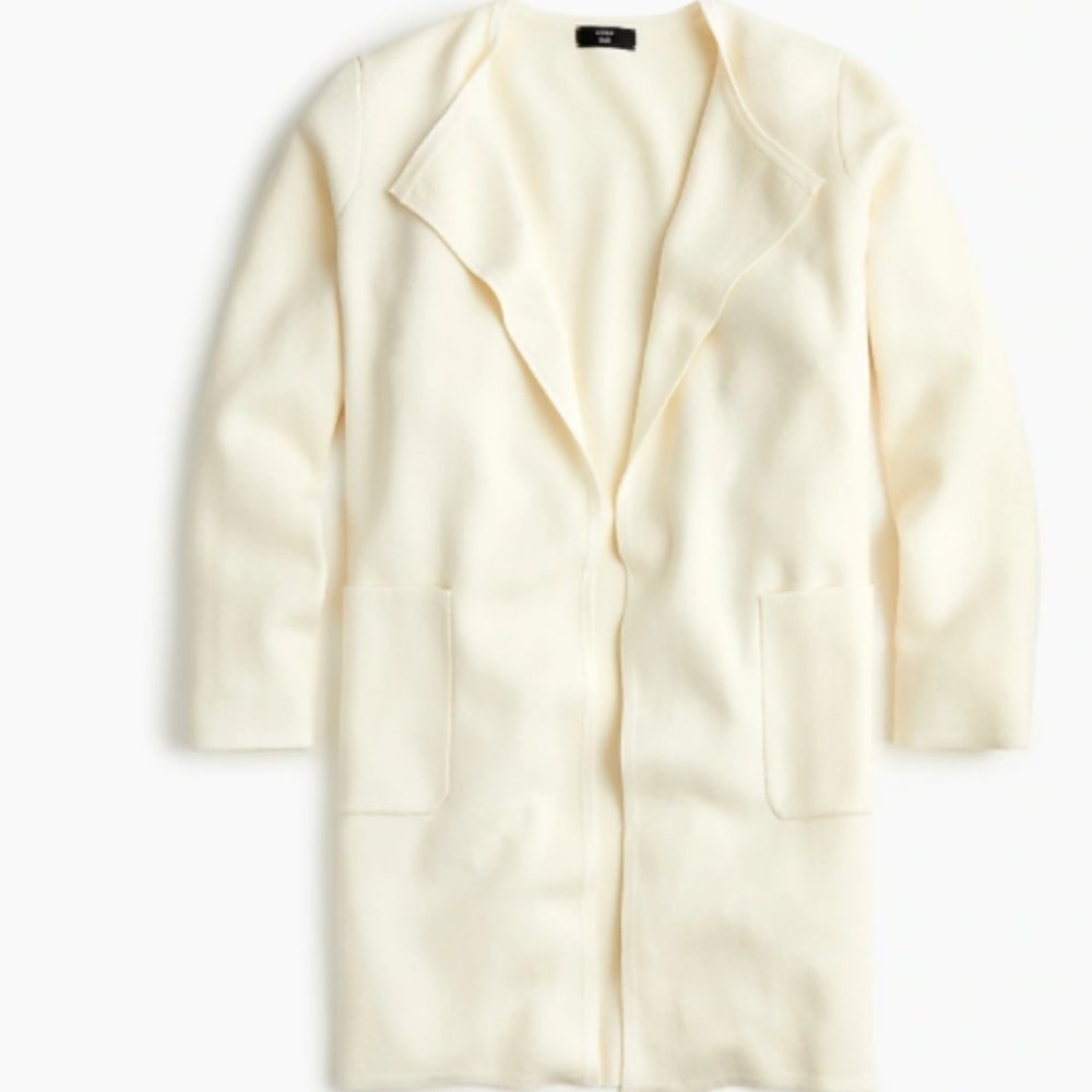 J.Crew Juliette Collarless Sweater, Size Small